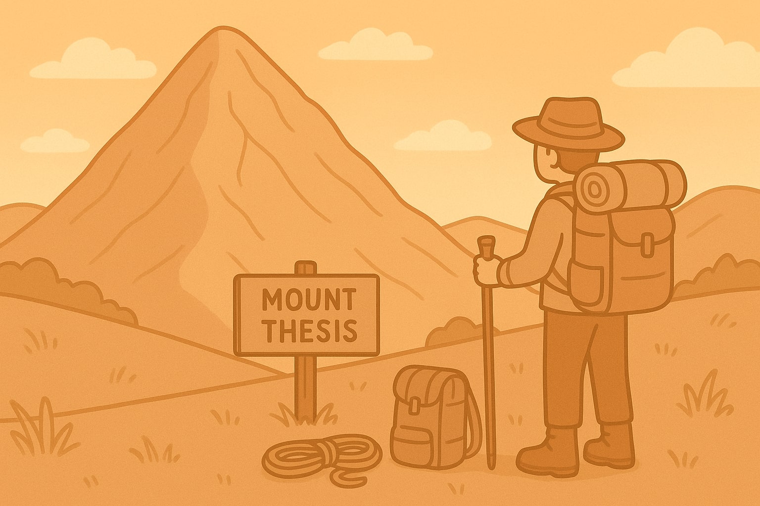 Thesis Without Tears: The Playbook I Wish I Had (and How I’d Use LLMs Now)